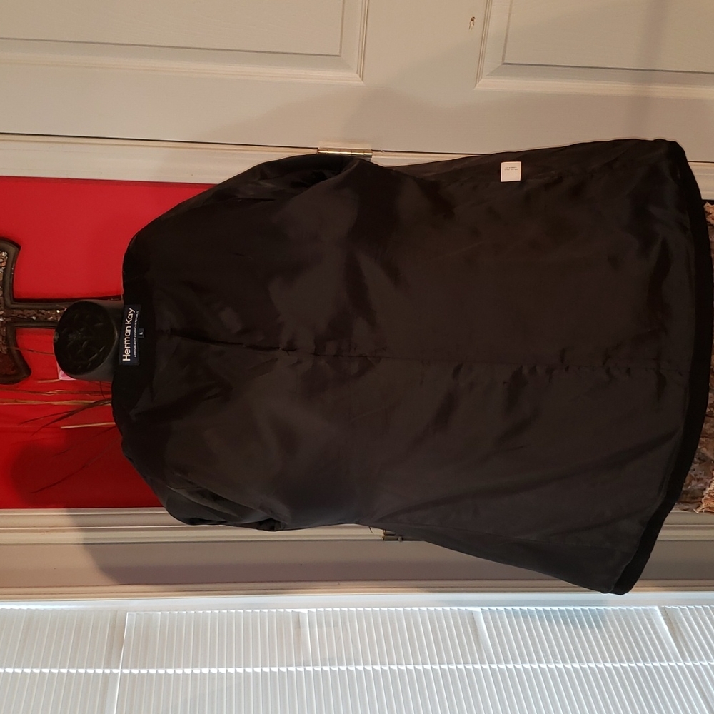 💘 HERMAN KAY WOOL BLEND DOUBLE-BREASTED PEA-COAT WOMENS SPORTS JACKET COAT - Picture 8 of 14